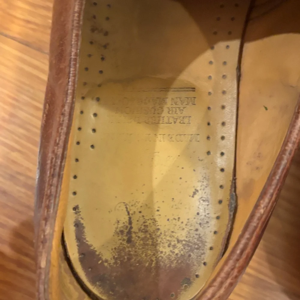 Dr. Martens Distressed Brown Leather Derbys